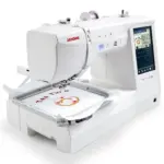 Janome Memory Craft 1000 sewing and embroidery machine with precise stitch control