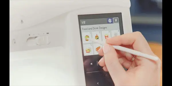 Janome Memory Craft 1000 sewing and embroidery machine for custom sewing projects