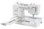 Janome Memory Craft 100E embroidery machine includes embroidery thread set