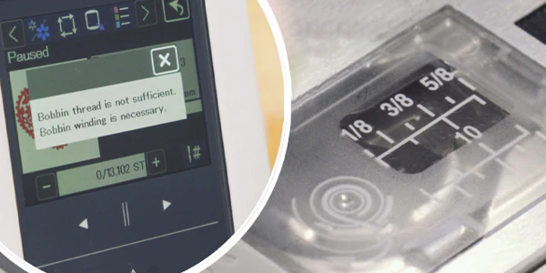 Janome Memory Craft 100E embroidery machine with advanced design features