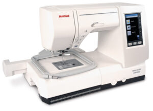Janome Memory Craft 9850 Limited Edition sewing and embroidery machine perfect for embroidery