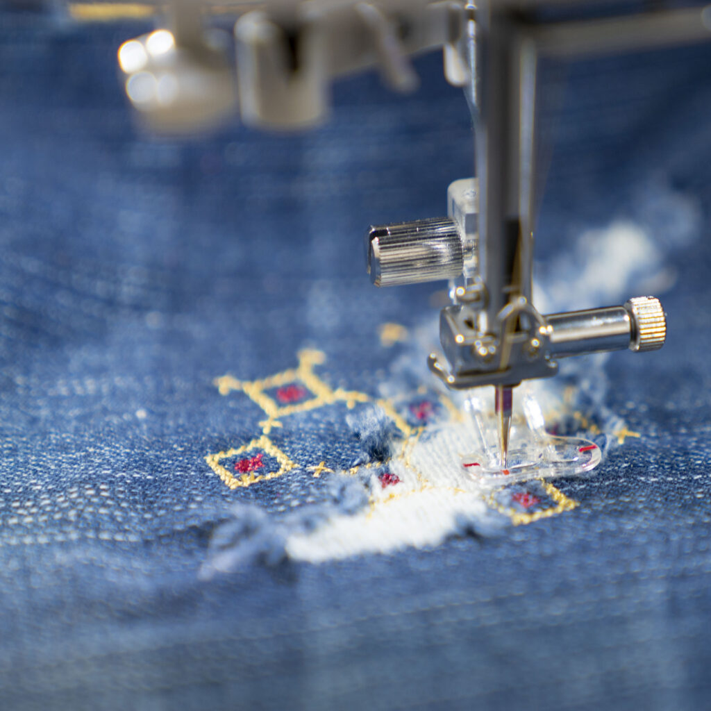 Janome Memory Craft 9850 Limited Edition sewing and embroidery machine perfect for sewing classes