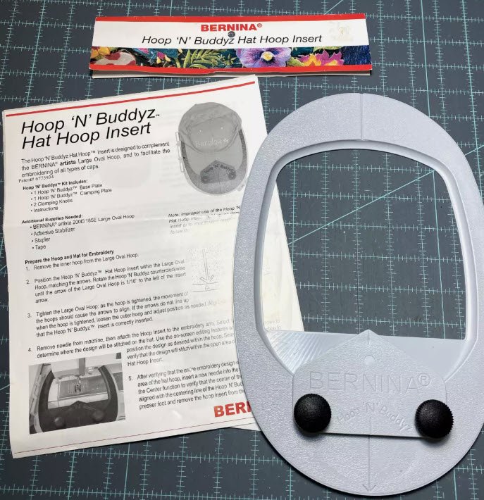 BERNINA Hoop n Buddyz Hoop Insert perfect for embroidery professional use