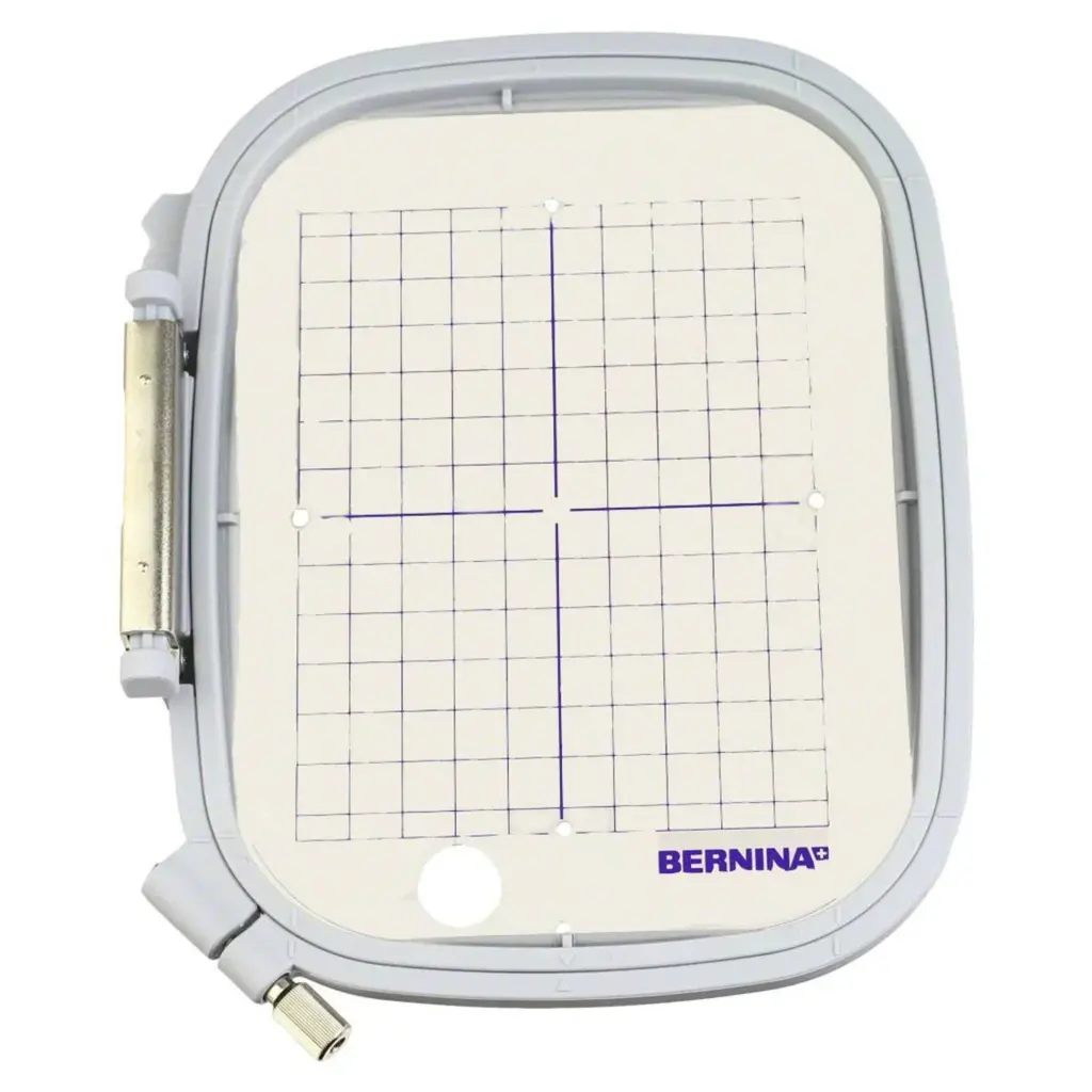 BERNINA Medium Embroidery Hoop with smooth embroidery hooping adjustment
