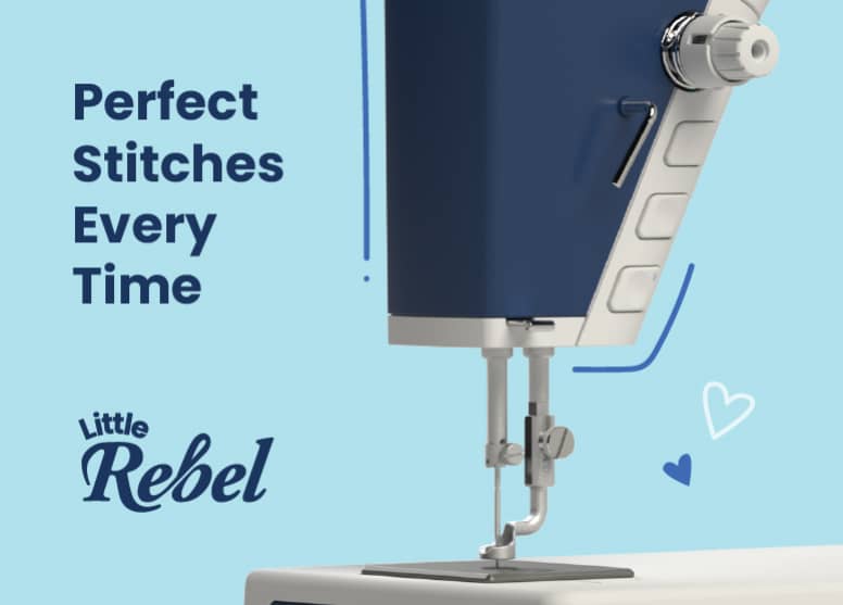 Grace Company Little Rebel sewing and quilting machine perfect for professionals