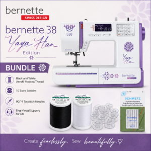 bernette 38 YAYA Han Edition sewing machine bonus bundle
