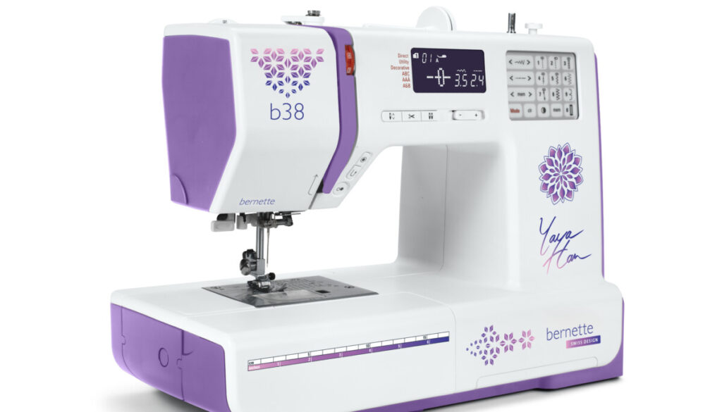 bernette 38 Yaya Han with automatic needle threading function