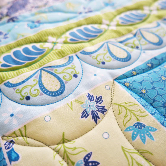 BERNINA Q16 PLUS with BERNINA Hoop Frame perfect for custom quilt making