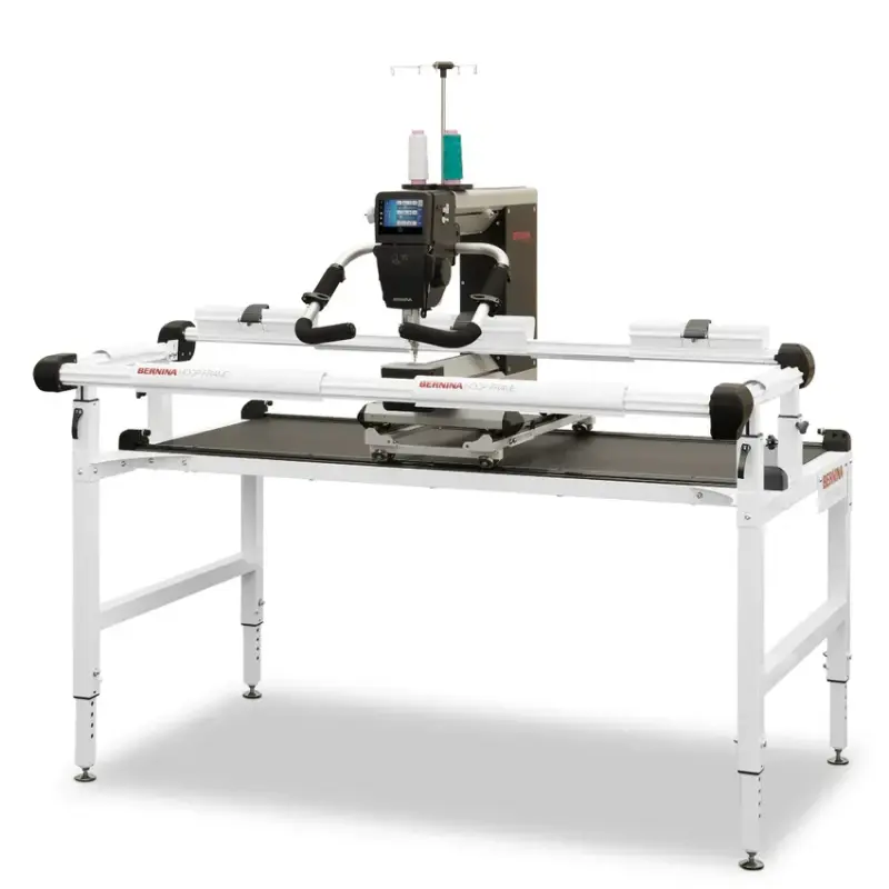 BERNINA Q16 PLUS with BERNINA Hoop Frame delivers enhanced creative capability