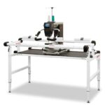 BERNINA Q16 with BERNINA Hoop Frame perfect for dedicated quilting studios