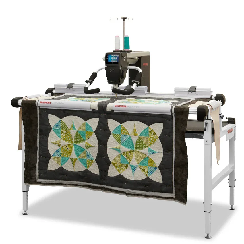 BERNINA Q16 with BERNINA Hoop Frame provides dependable quilting freedom