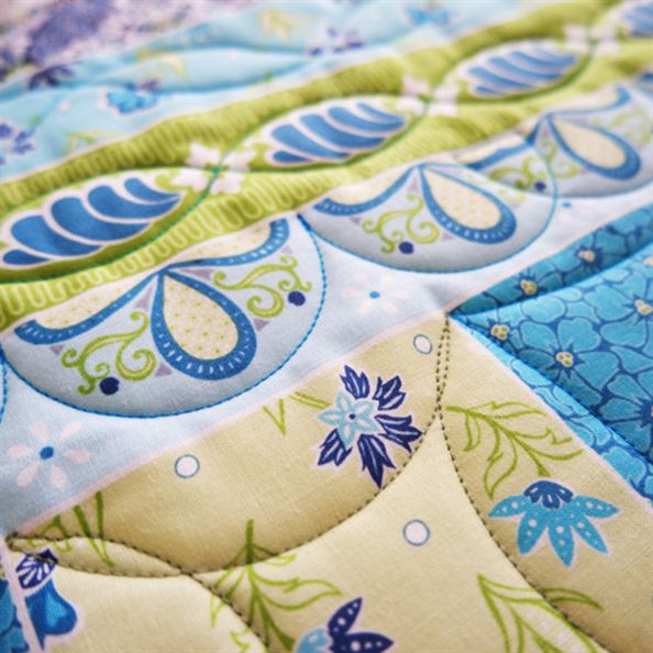 BERNINA Q20 longarm machine offers beautiful consistent stitches