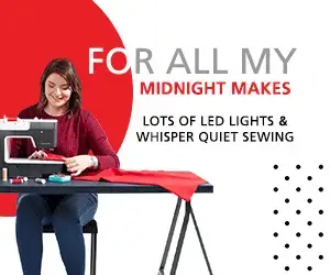 Bernette sewing machines, embroidery machines, and sergers and accessories.