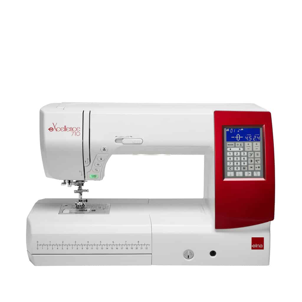 Elna eXcellence 710 perfect for professional quality stitching