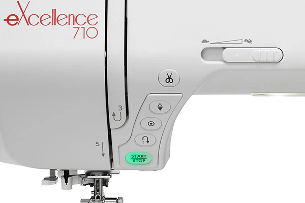 Elna eXcellence 710 includes automatic needle threader