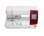 Elna eXcellence 710 sewing machine with wide sewing workspace Elna eXcellence 710 offers exceptional stitch consistency