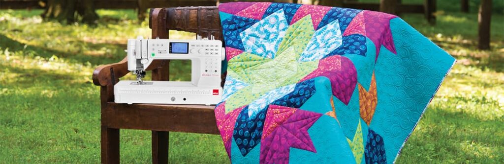 Elna eXcellence 720PRO includes strong fabric control features