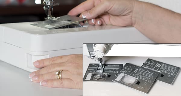 Elna eXcellence 720PRO built for accurate stitch placement