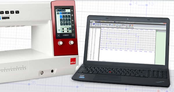 Elna eXcellence 782 includes ergonomic sewing machine design