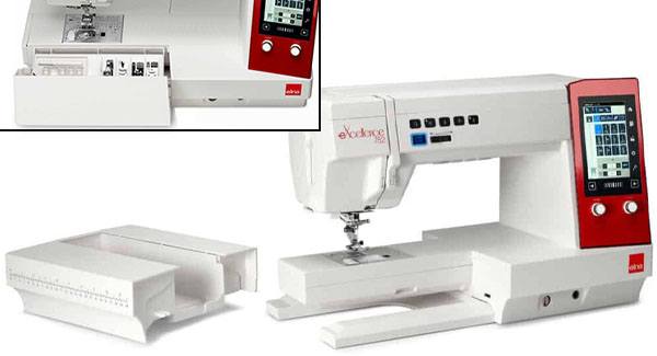 Elna eXcellence 782 includes strong fabric control features