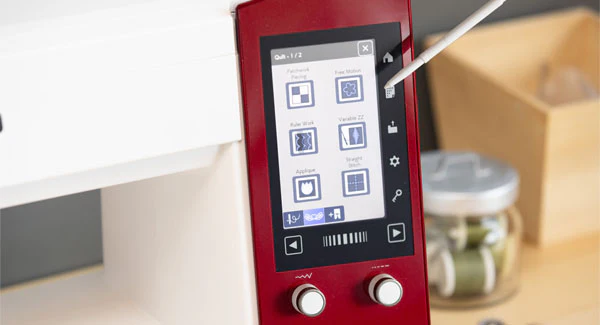 Elna eXcellence 782 enhances sewing accuracy and control