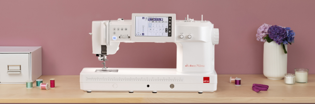 Elna eXcellence 792PRO perfect for heavy fabric sewing