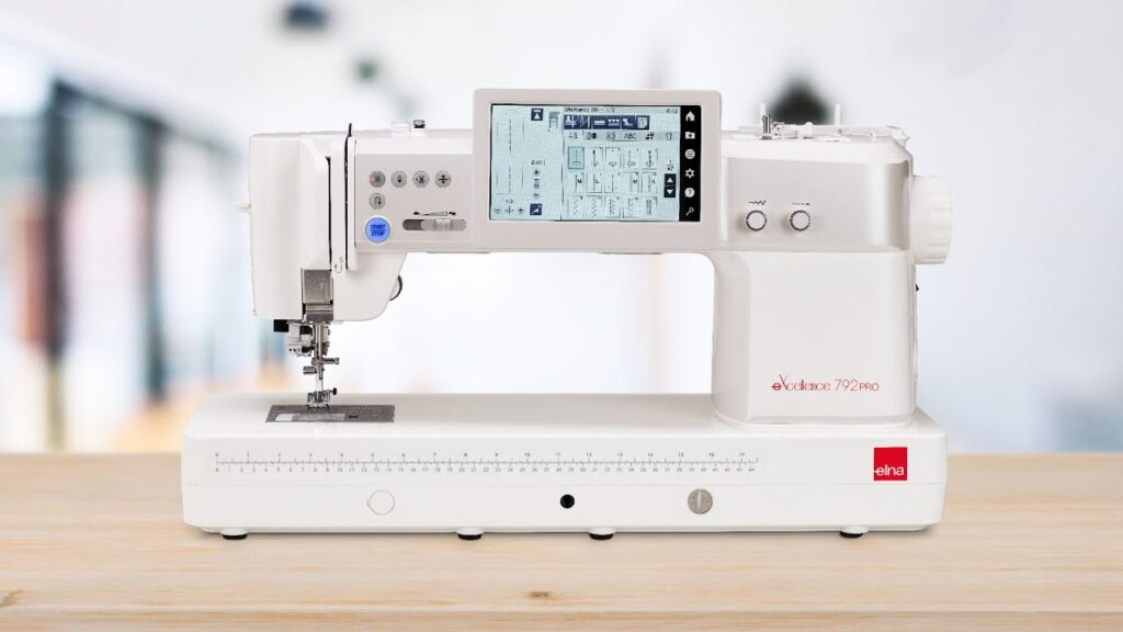 Elna eXcellence 792PRO perfect for consistent stitch results