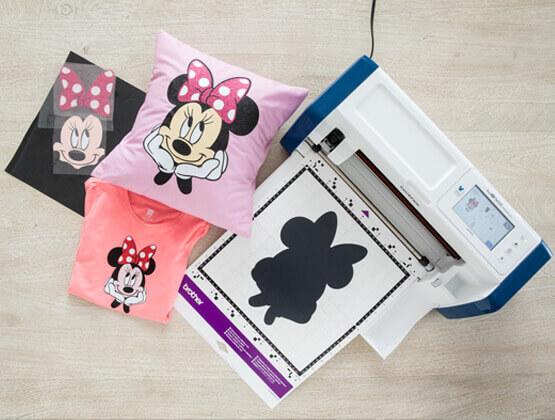 Brother Limited Edition Disney ScanNCut DX SDX230DX perfect for fabric appliques