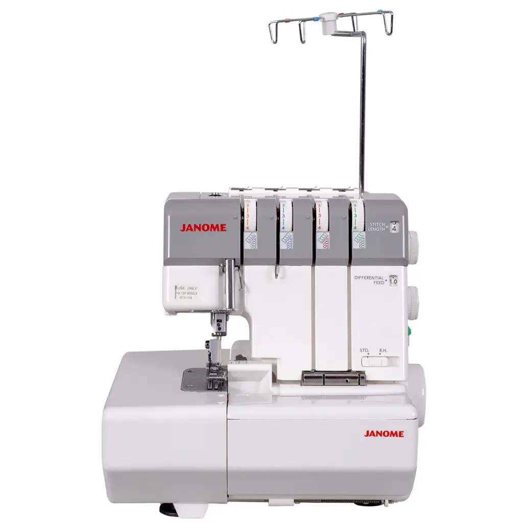 Janome MyLock 654D Sailing Line serger with removable trim bin