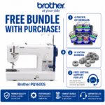 Brother PQ1600S sewing and quilting machine bonus bundle