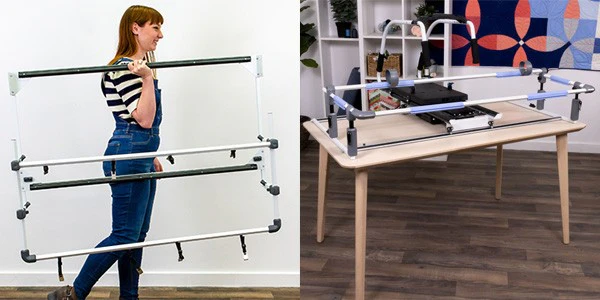Grace Company Cutie Breeze Tabletop Quilting Frame perfect for home quilting