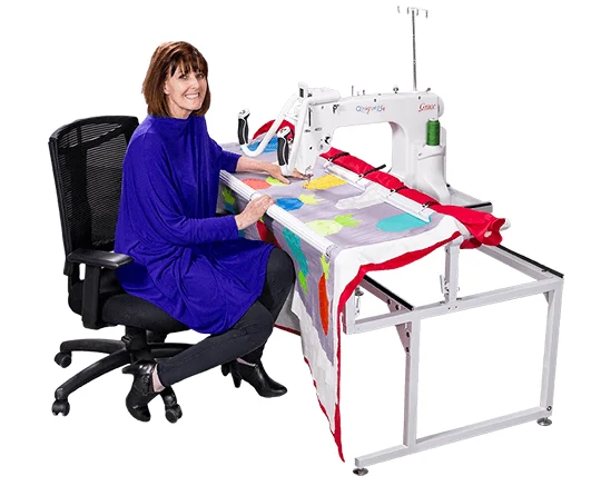 Grace Company Q Zone Hoop Frame portable quilting frame