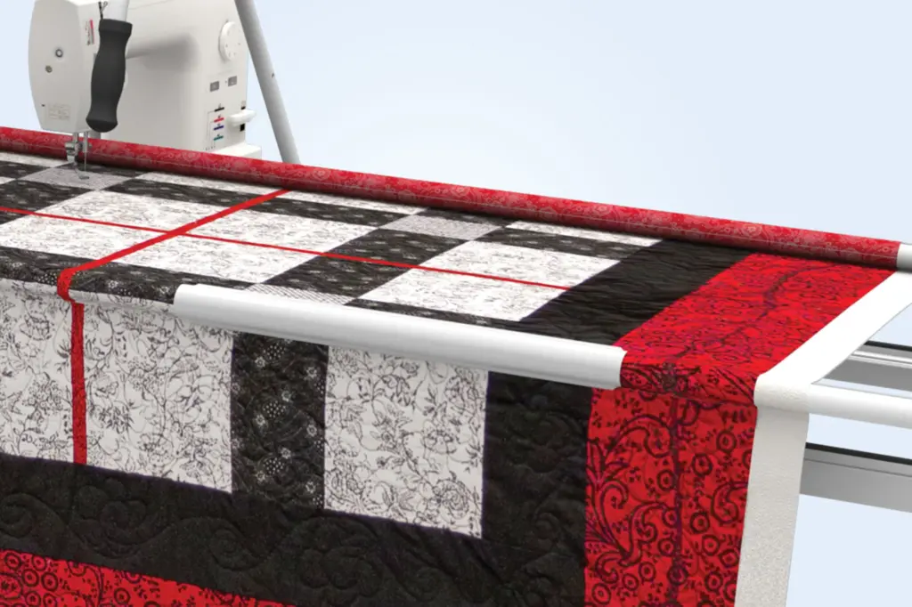 Grace Company Q Zone Queen Frame offers comfortable quilting