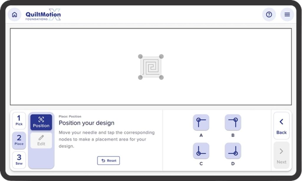 Grace Company QuiltMotion X built for digital quilting systems
