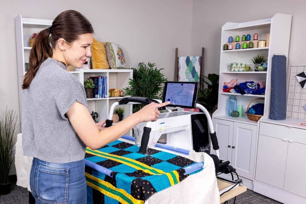Grace Company QuiltMotion X built for advanced quilting technology