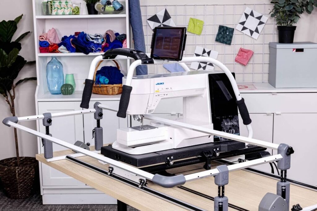 Grace Company QuiltMotion X built for long term quilting reliability