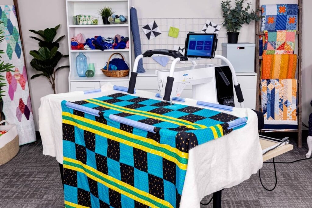 Grace Company QuiltMotion X built for modern quilting machines