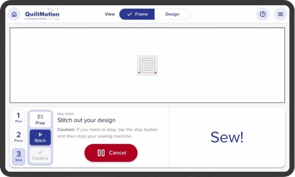 Grace Company QuiltMotion X enhances quilting stitch placement precision