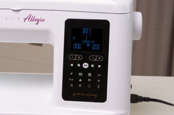 Baby Lock Allegro sewing machine enhances sewing precision