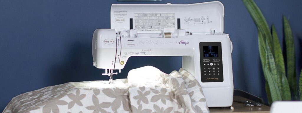 Baby Lock Allegro sewing machine enhances user confidence