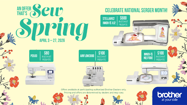 Brother sewing machine deals for april 2026