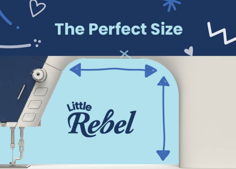 Grace Company Little Rebel includes user manual quilting instructions guide