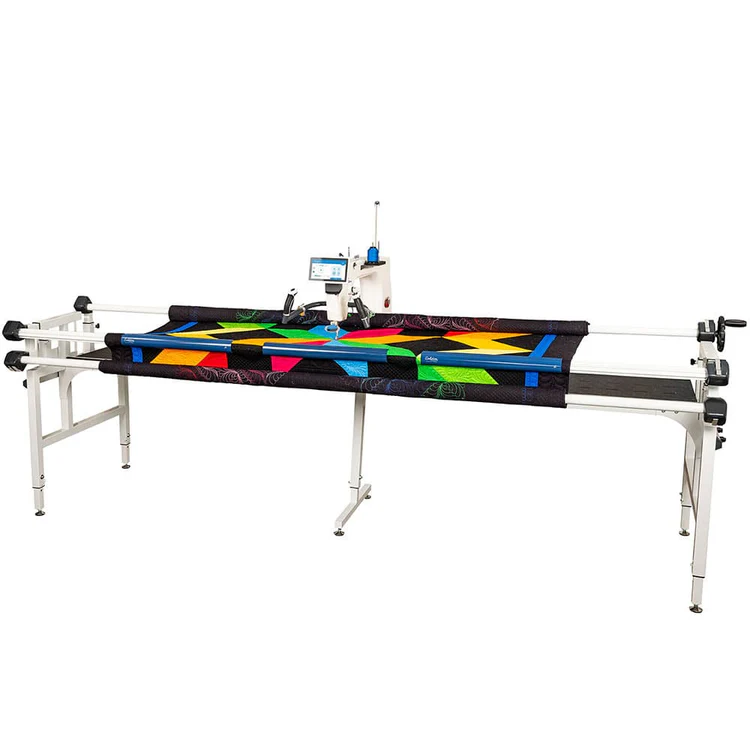 Grace Company Quilters Evolution Elite Rolling Frame includes adjustable clamps