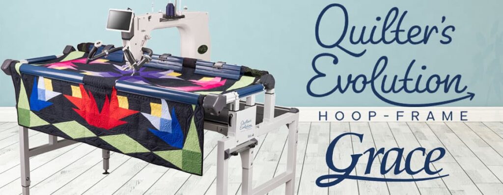 Grace Company Quilters Evolution Frame perfect for quilting upgrades