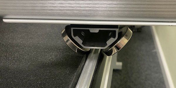 Grace Company Quilters Evolution Frame offers stable quilting support