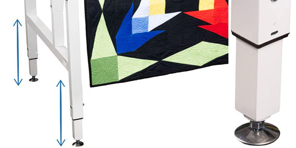 Grace Company Quilters Evolution Frame offers consistent stitching results