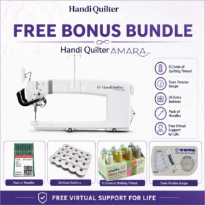 Handi Quilter Amara 24 longarm bonus bundle