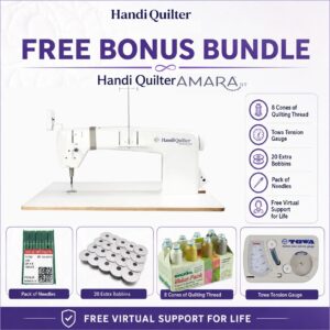 Handi Quilter Amara ST longarm bonus bundle
