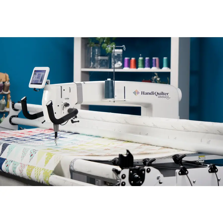 Handi Quilter Amara 24 longarm quilter machine with LED lighting