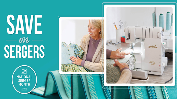 National serger month deals.